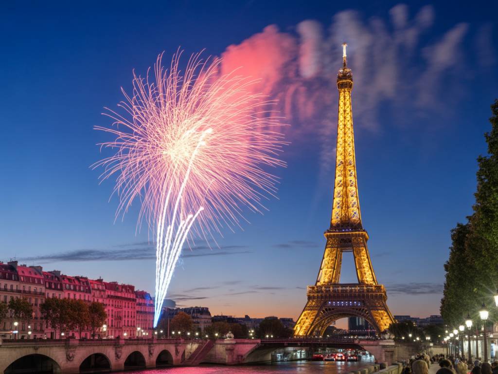 14 juillet à Paris : les meilleurs endroits pour admirer le feu d’artifice